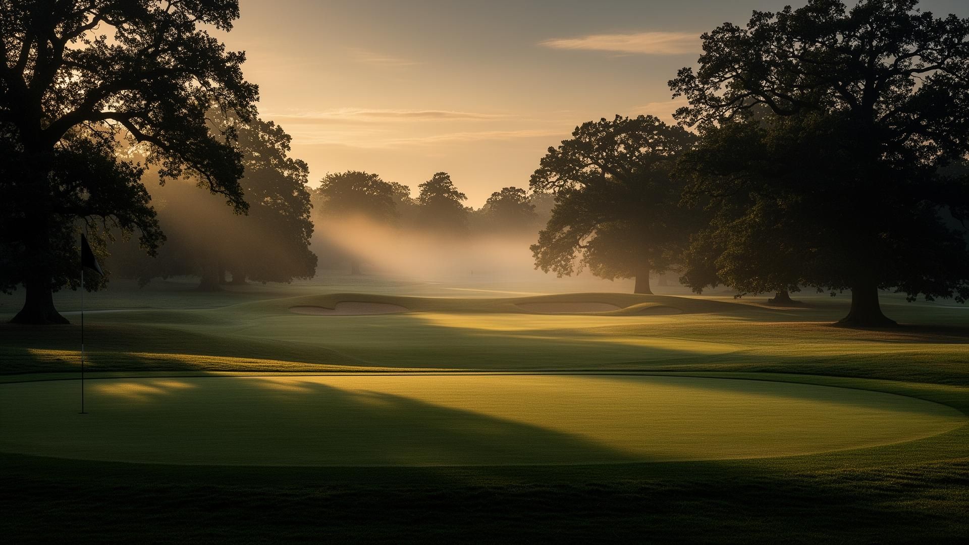 Hanbury Manor at dawn